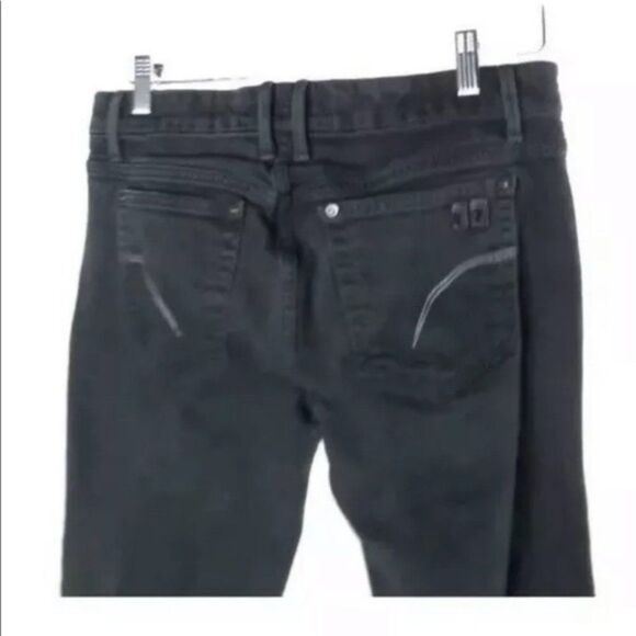 JOE'S Jeans Socialite Black Keith Wash Crop Size 30 Y - Picture 8 of 9